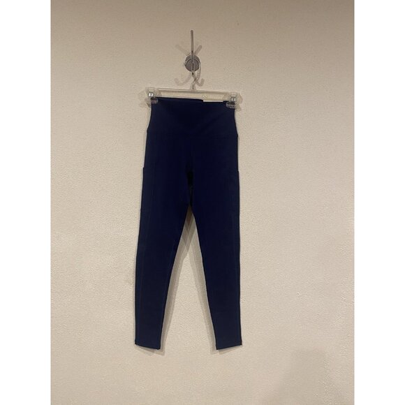 OFFLINE by Aerie Leggings Womens Small Blue Hi-Rise Pocket Activewear Yoga - Picture 2 of 5